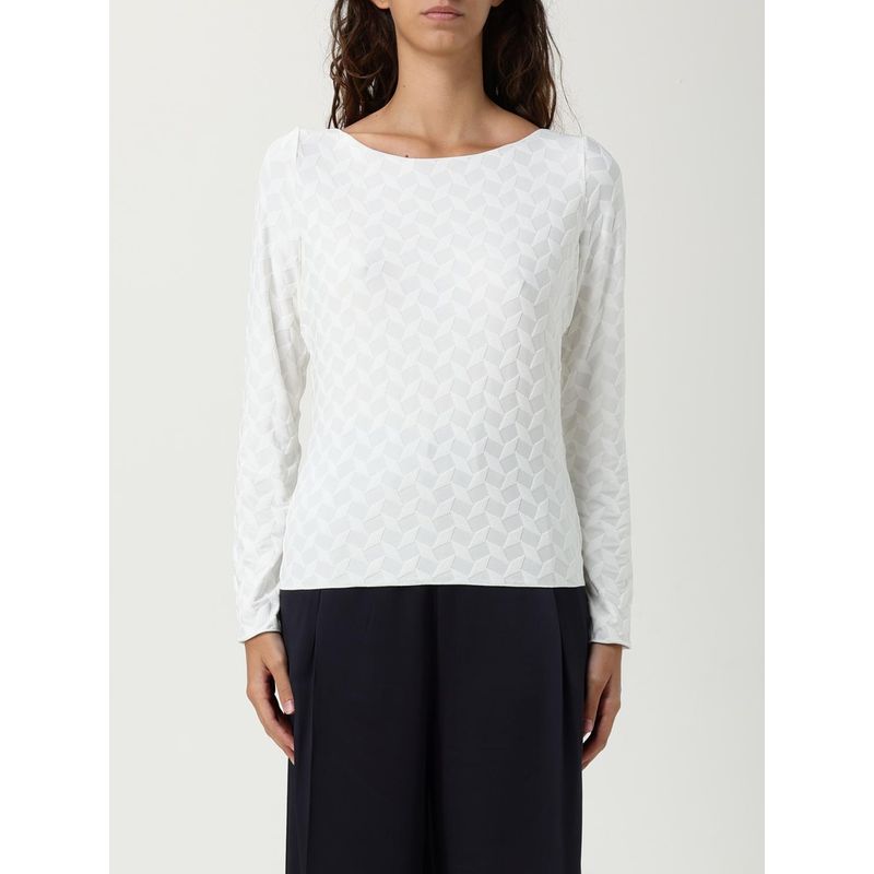 Emporio Armani Sweater Woman White